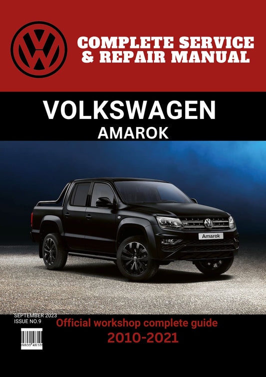 Amarok 2010 - 2021 Workshop Repair and Maintenance Manual