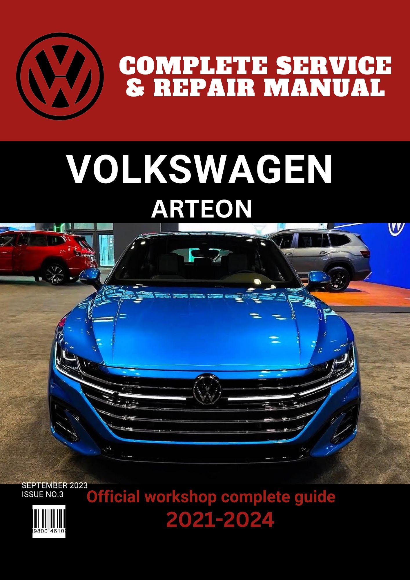 Arteon 2021 - 2024 Workshop Repair and Maintenance Manual