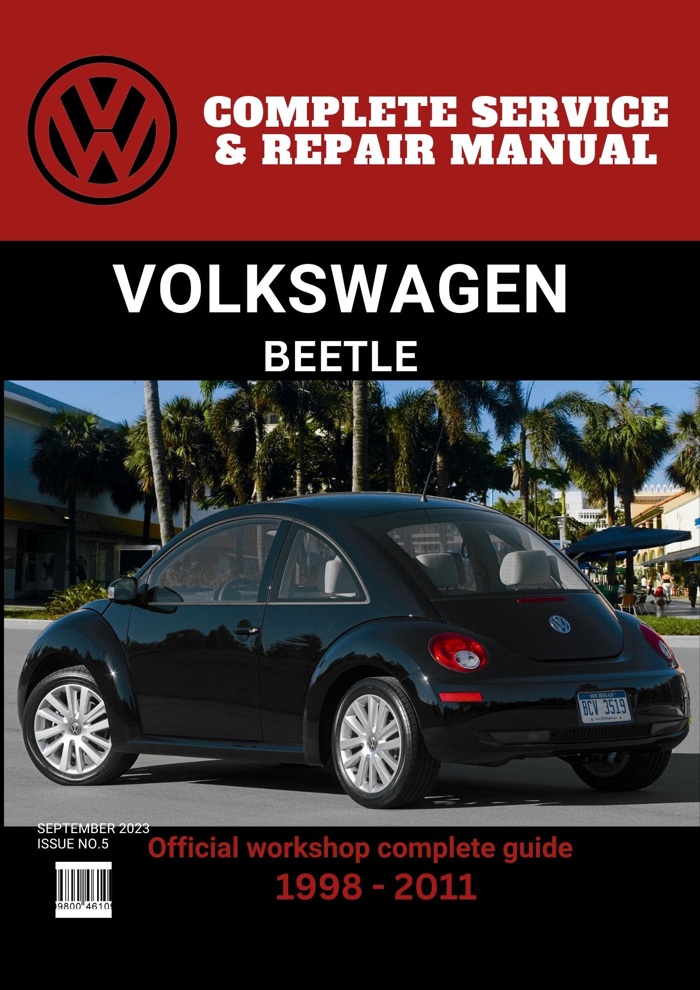 Beetle 1998 - 2011 Workshop Repair and Maintenance Manual