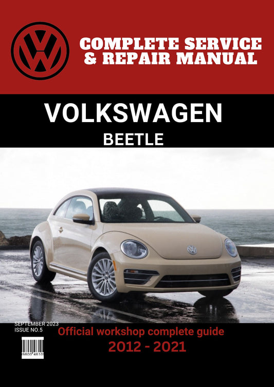 Beetle 2012 - 2021 Workshop Repair and Maintenance Manual