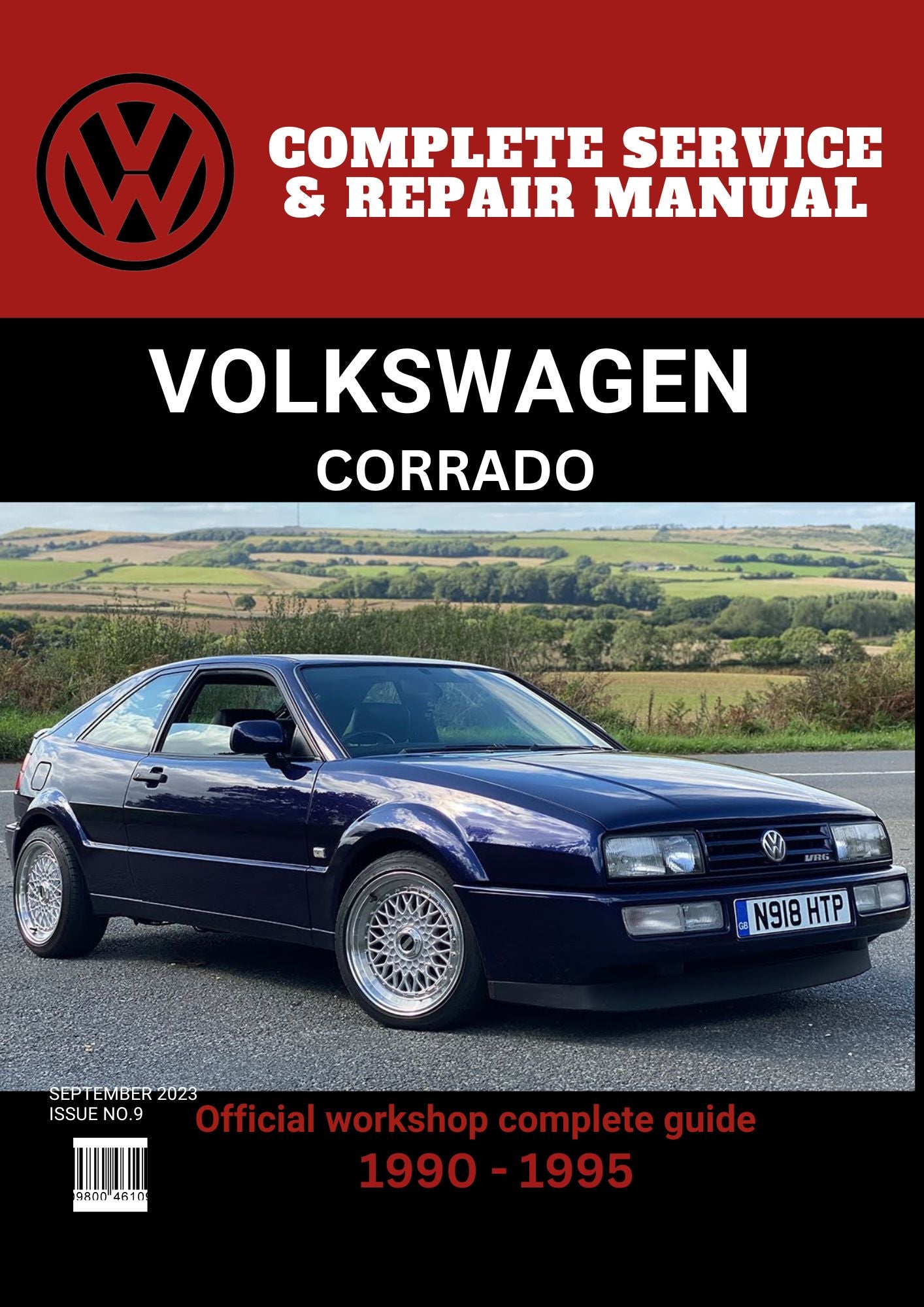 Corrado 1990 - 1995 Workshop Repair and Maintenance Manual