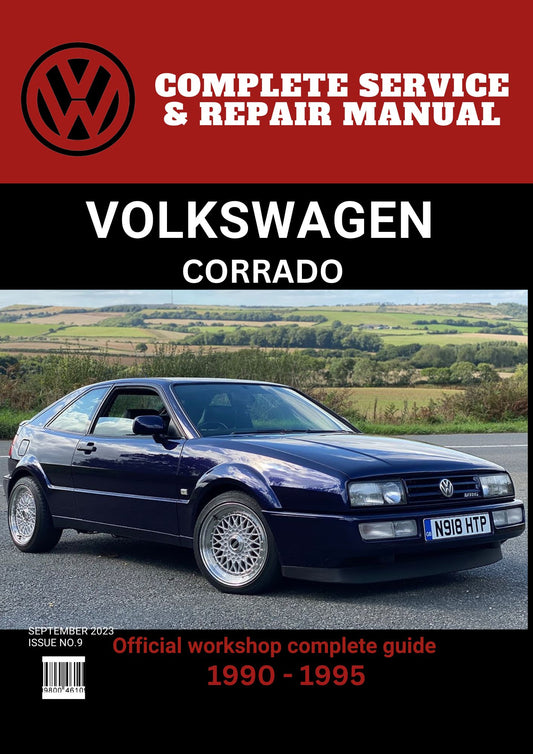 Corrado 1990 - 1995 Workshop Repair and Maintenance Manual