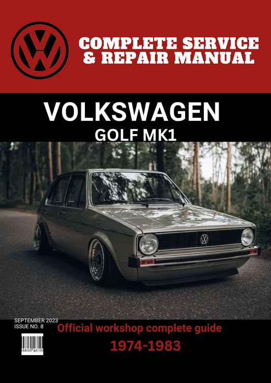 Golf MK1 1974 - 1983 Workshop Repair and Maintenance Manual