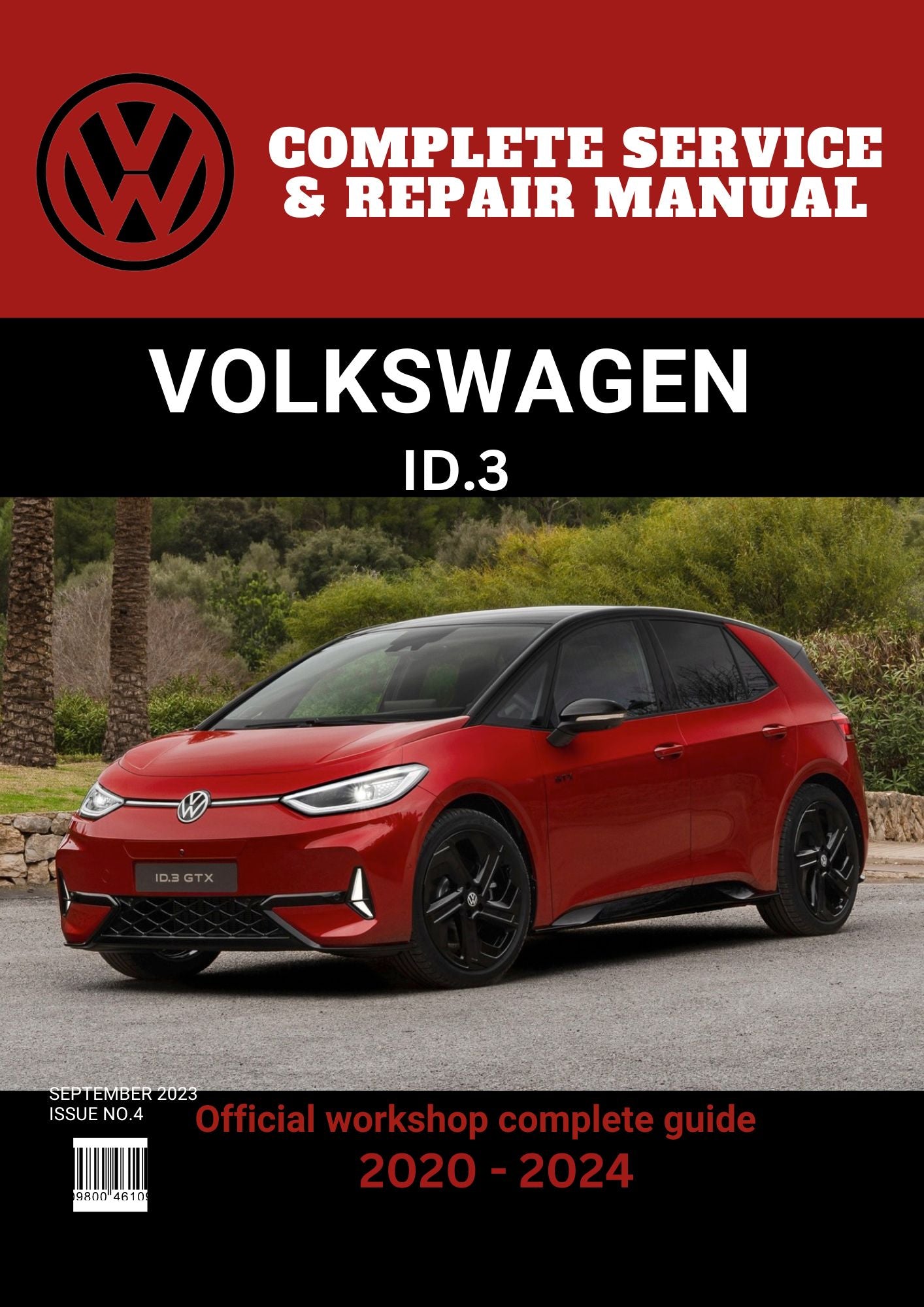 ID.3 2020 - 2024 Workshop Repair and Maintenance Manual