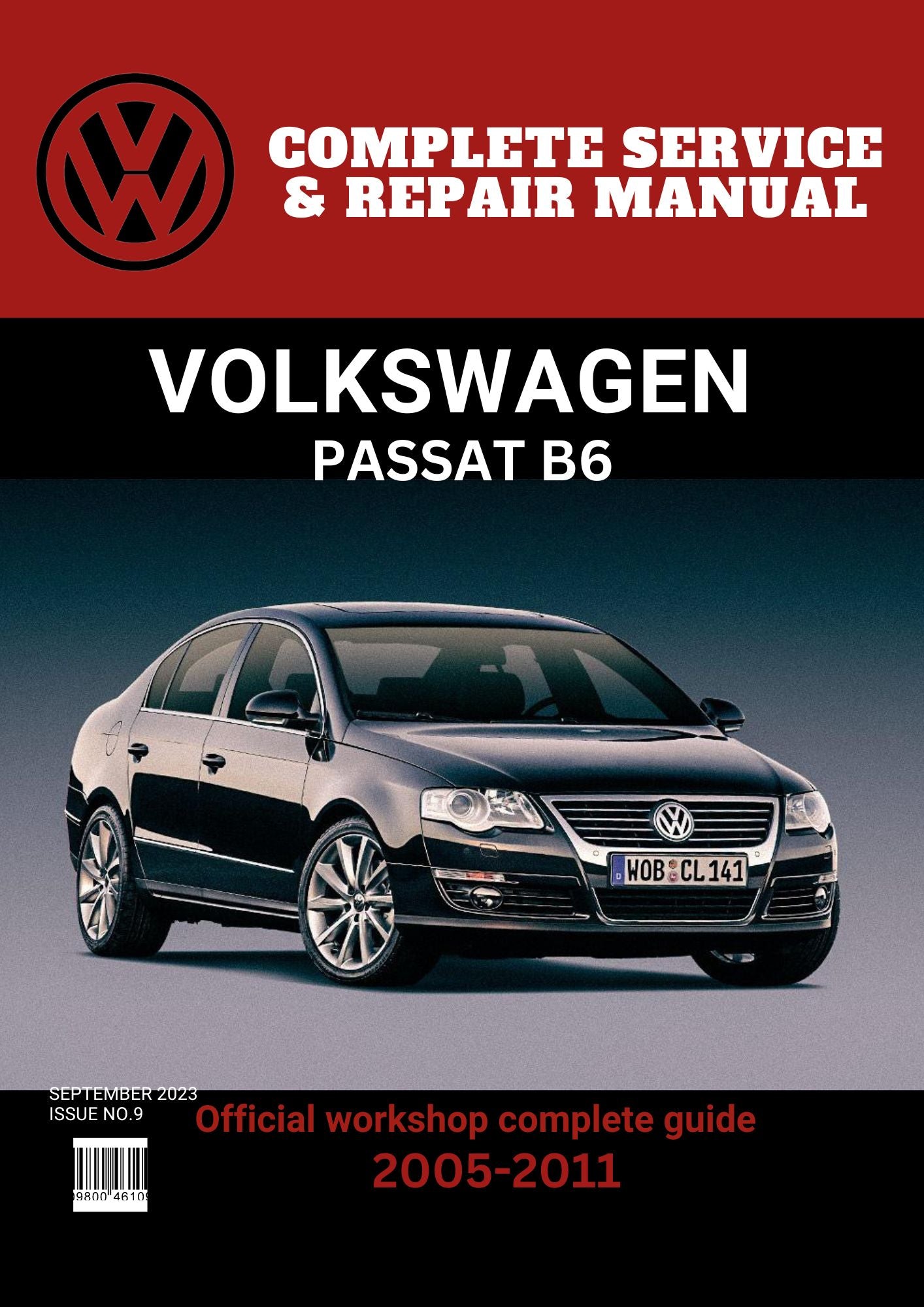 Passat B6 2005 - 2011 Workshop Repair and Maintenance Manual