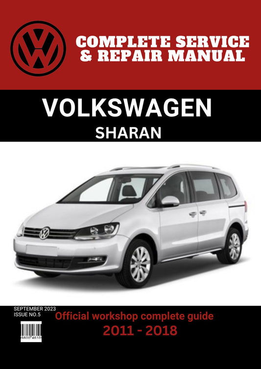 Sharan 2011 - 2018 Workshop Repair and Maintenance Manual