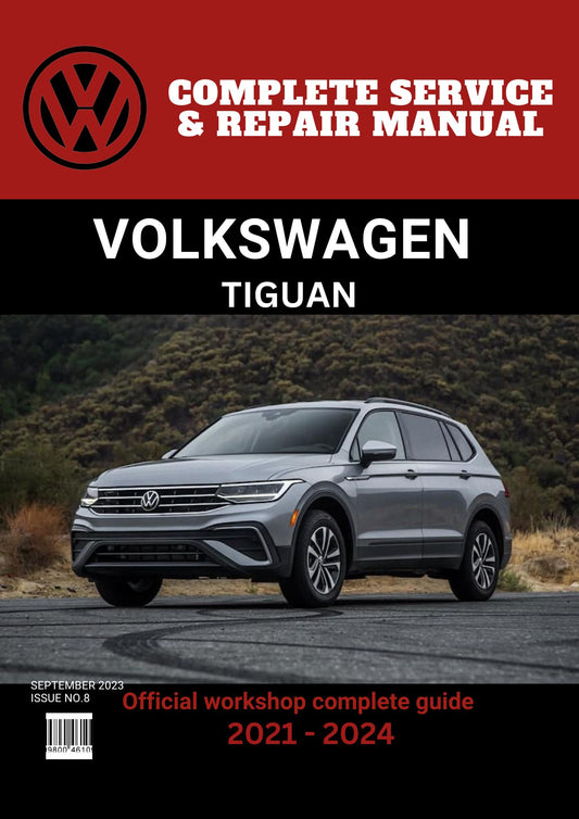 Tiguan 2021 - 2024 Workshop Repair and Maintenance Manual