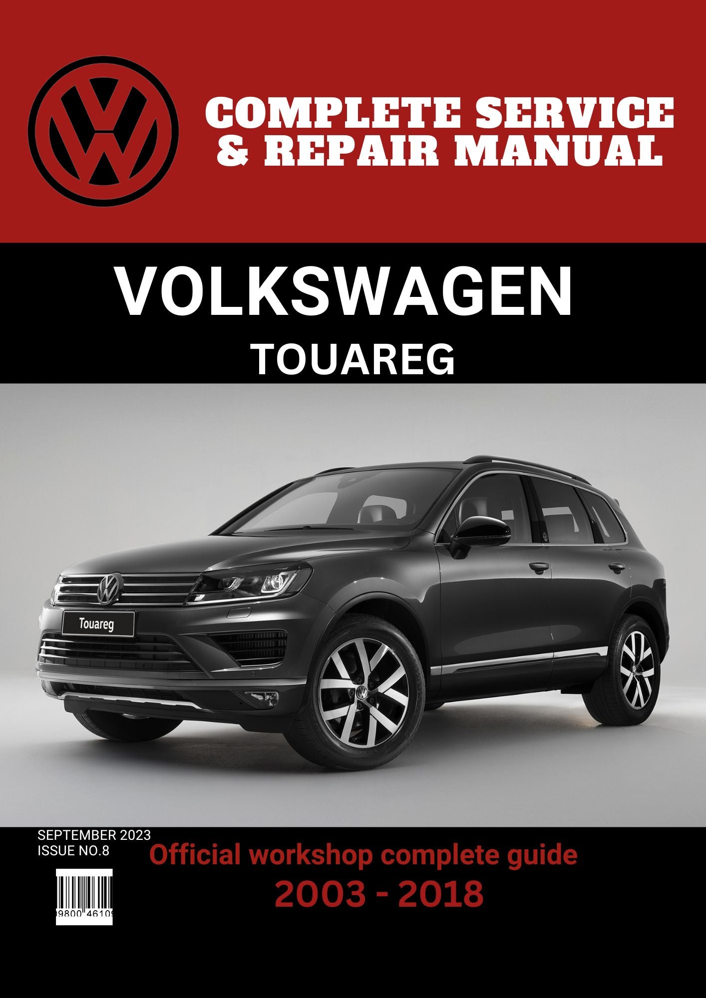 Touareg 2003 - 2018 Workshop Repair and Maintenance Manual