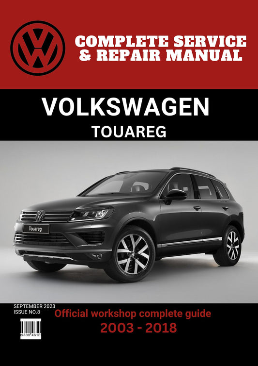 Touareg 2003 - 2018 Workshop Repair and Maintenance Manual