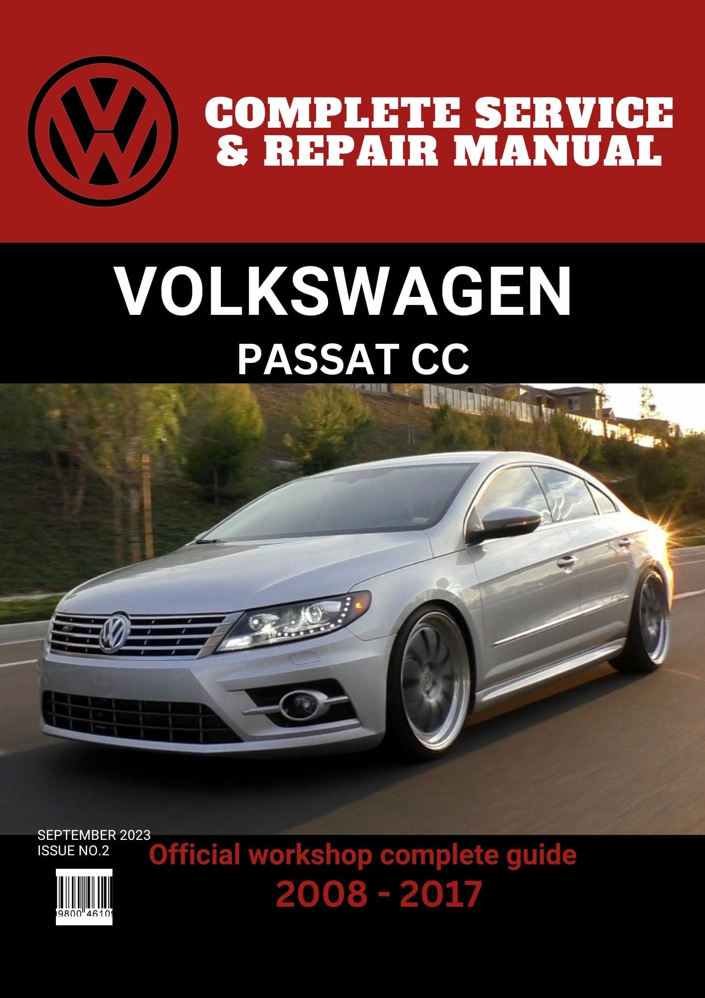 Passat CC 2008 - 2017 Workshop Repair and Maintenance Manual